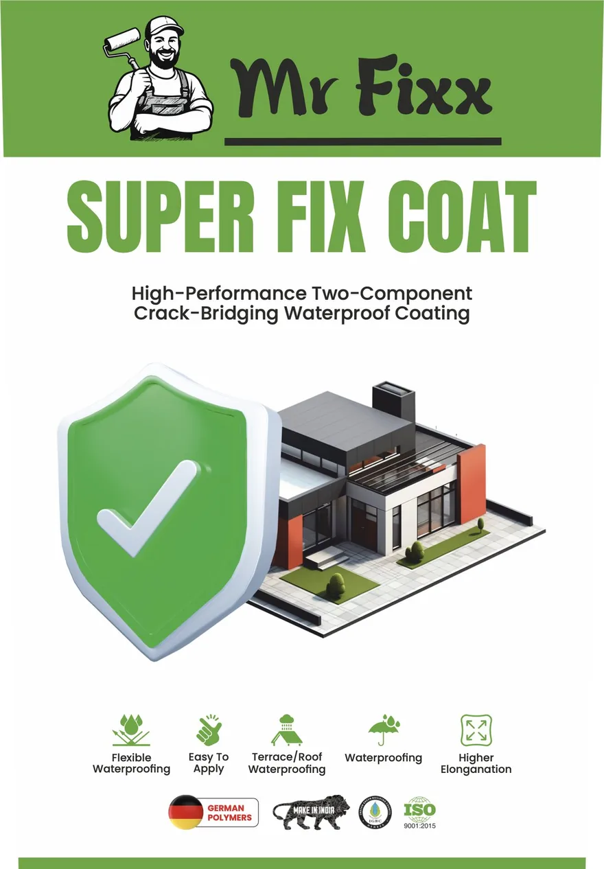 Super Fix Coat front label